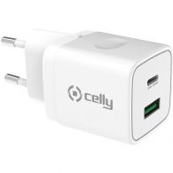 Celly ProPower USB-A USB-C wandoplader 