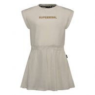 SuperRebel Bondi jurk junior off white 