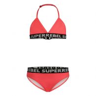 SuperRebel Isla bikini junior psycho red 