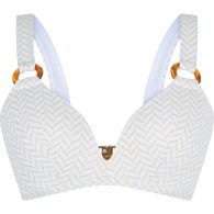 LingaDore Voorgevormde bikini top dames fishbone print 