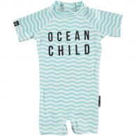 Beach & Bandits Ocean Child UPF50+ badpak junior blue 