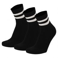 Apollo Quarter Sport sokken multi black 3-pack EU 36 - 41 