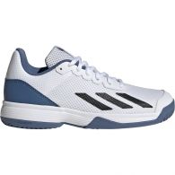 Adidas Courtflash IG9536 tennisschoenen junior cloud white core black crew blue