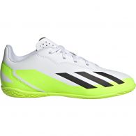 Adidas X Crazyfast.4 IE4065 zaalvoetbalschoenen junior white core black