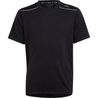 Adidas Aeroready shirt junior black silver metallic 