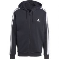 Adidas Essential Fleece 3-Stripes vest heren black 