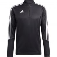 Adidas Tiro 23 Club trainingsshirt heren black white 