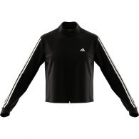 Adidas Train Essentials 3-Stripes vest dames black white 