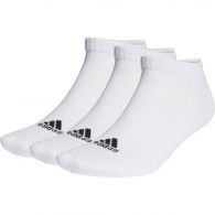 Adidas Low sokken white black 3-pack 