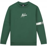 Malelions Captain sweater junior dark green 