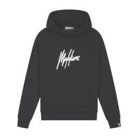 Malelions Duo Essentials hoodie heren black white 