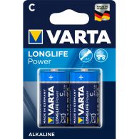 Varta Longlife Power Alkaline C/LR14 batterij 2-pack 