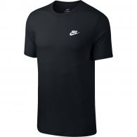 Nike Sportswear Club shirt heren black white 