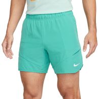 Nike Court Dri-FIT Advantage tennisshort heren washed teal lime blast white