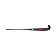 Osaka Vision GF Pro Bow zaalhockeystick black red 