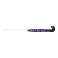 Brabo Traditional Carbon 80 Classic Curve hockeystick purple black - 36,5 inch XL