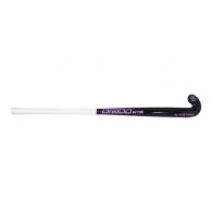 Brabo Elite 3 Forged Carbon Low Bow hockeystick junior black purple
