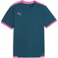 Puma TeamLIGA Jersey voetbalshirt junior ocean tropic poison pink