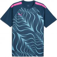 Puma IndividualLIGA Graphic Jersey voetbalshirt heren ocean tropic poison pink