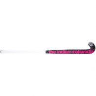 The Indian Maharadja Contra Pink Mid Bow hockeystick junior black pink 