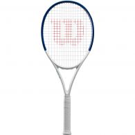 Wilson US Open Clash 100 V2 tennisracket white blue 