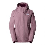 The North Face Inlux Insulated outdoor jack dames fawn grey 