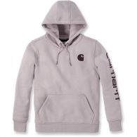 Carhartt Relaxed Fit Midweight Logo Graphic hoodie dames mink