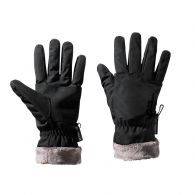 Jack Wolfskin Highloft handschoenen dames black 
