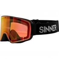 Sinner Snowghost skibril black 