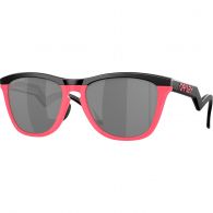 Oakley Frogskins Hybrid zonnebril matte black neon pink 