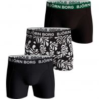 Björn Borg Cotton stretch onderbroek heren 3-pack zwart 