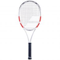 Babolat Pure Strike 100 Gen4 tennisracket wit rood ZWART