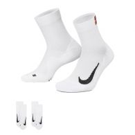 Nike Court Multiplier Max tennissokken heren 2-pack white
