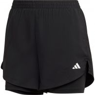 Adidas Made For Training Minimal Two-In-One short dames black white
