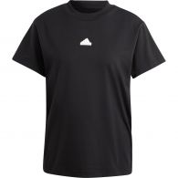 Adidas Embroidered shirt dames black 