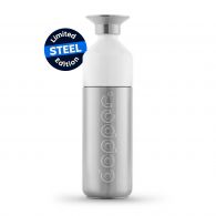 Dopper Steel Limited Edition drinkfles 800 ml silver 
