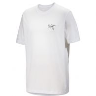 Arc'teryx Arc'Multi Bird Logo SS shirt heren white light 