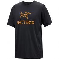 Arc'teryx Arc'Word Logo SS shirt heren black II 