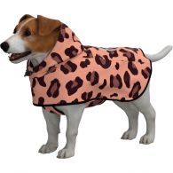 Rainkiss Pink Panther Dog Poncho regenjas hond pink 
