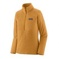 Patagonia R1 Air Zip-Neck sweater dames pufferfish gold 