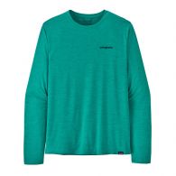 Patagonia Long-Sleeved Capilene Cool Daily Graphic shirt  heren fitz roy trout subtidal blue x-dye