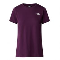 The North Face Simple Dome shirt dames black currant purple 