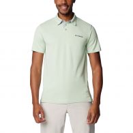 Columbia Nelson Point polo heren sage leaf 