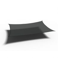 Platinum Sun & Shade Coolfit rechthoek schaduwdoek 300 x  400 cm zwart