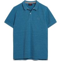 Superdry Classic Pique polo heren blue marl 