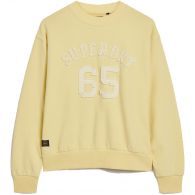Superdry Applique Athletic sweater dames pale yellow 