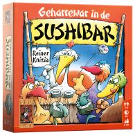 999 Games Geharrewar in de Sushibar dobbelspel 