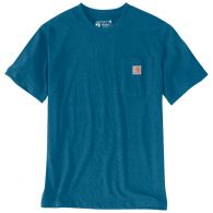 Carhartt K87 Pocket shirt heren deep lagoon heather 