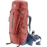 Deuter Aircontact X 60 + 15 SL backpack dames red wood  ink
