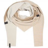 Henriette Steffensen 4078 sjaal dames camel stripes candow kit 